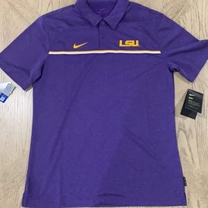 LSU Dri- Fit Polo